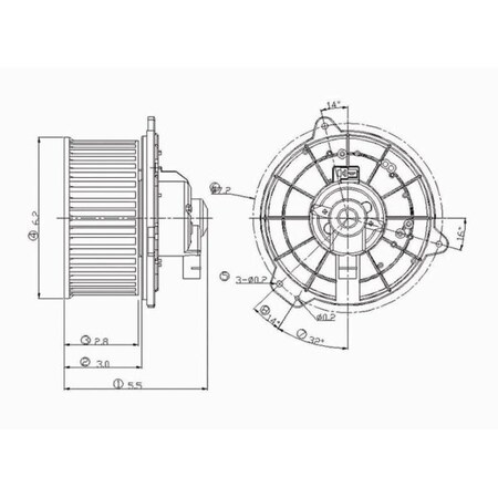 Gpd Blower Motors, 2311510 2311510